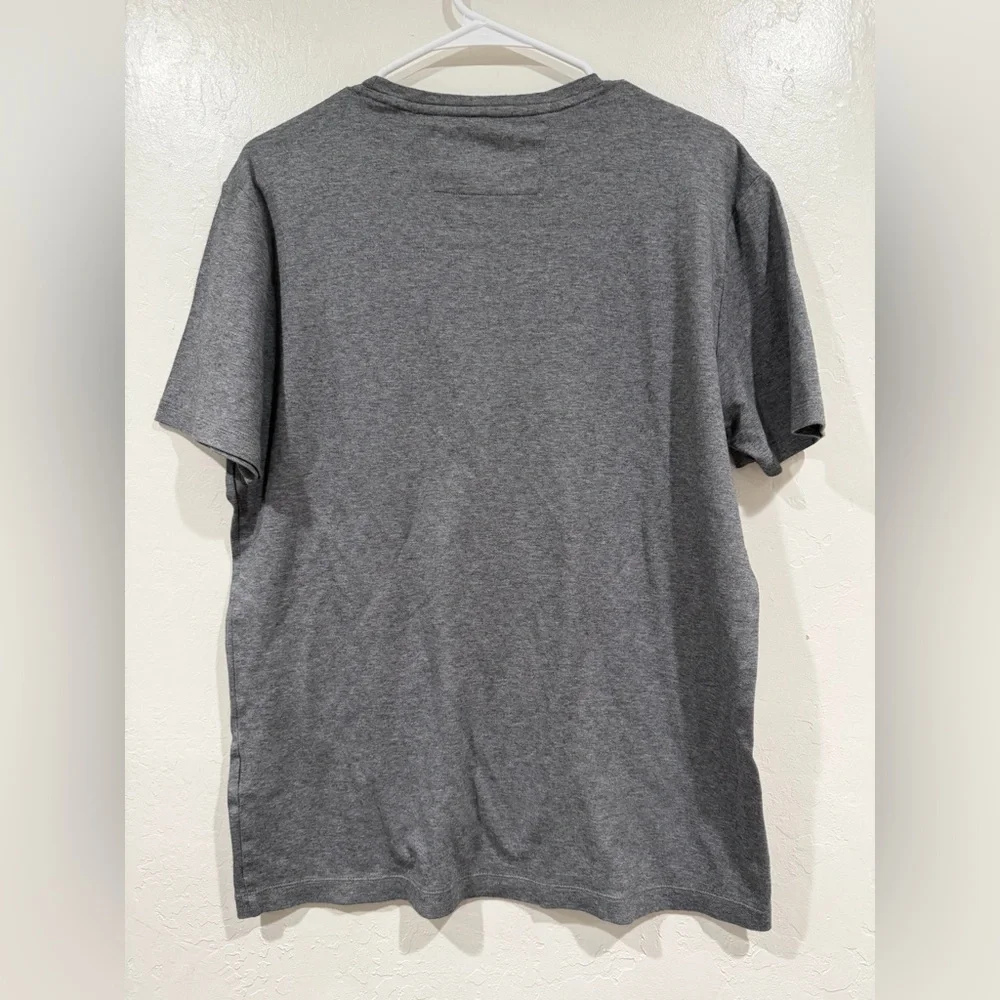 Banana Republic Gray Men’s Luxury Touch 100% Cotton T-Shirt size L Tall